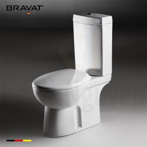 Bồn Cầu 2 Khối Bravat C2157W-3B-ENG
