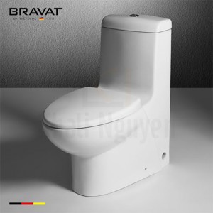 Bồn Cầu 2 Khối Bravat C2194W-3-ENG