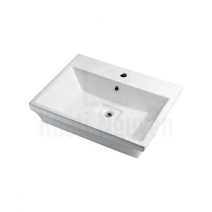 Chậu Rửa Lavabo Bravat C22192W-1-ENG Đặt Bàn