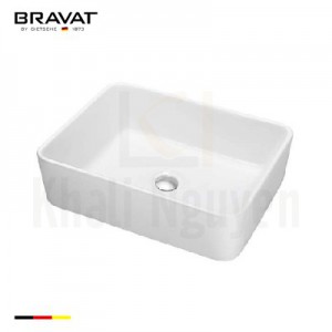 Chậu Rửa Lavabo Bravat C22328W-ENG Đặt Bàn