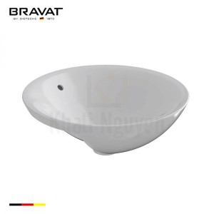 Chậu Rửa Lavabo Bravat C22343W-ENG Bán Âm Bàn