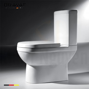 Bồn Cầu 2 Khối Bravat CY21134XW-PA-ENG
