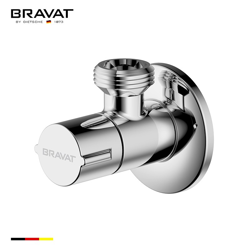 Van góc chia nước Bravat D537CP-ENG