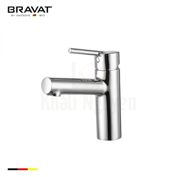 Vòi Lavabo Bravat F1172217CP-ENG 1 Lỗ Nóng Lạnh