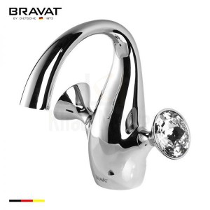 Vòi Lavabo Bravat F14287C-ENG 1 L? Nóng L?nh