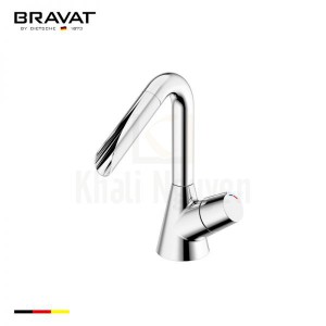 Vòi Lavabo Bravat F196150C-2-ENG 1 L? Nóng L?nh
