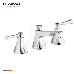Vòi Lavabo Bravat F22994CP-ENG 3 L? Nóng L?nh