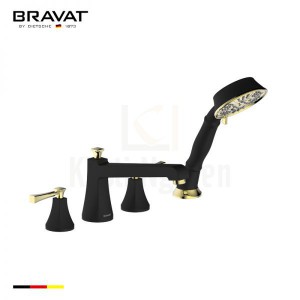 Vòi X? B?n Kèm Sen T?m Bravat F52994BLK-BAF-ENG