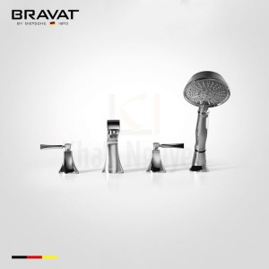 Vòi X? B?n Kèm Sen T?m Bravat F52994CP-ENG