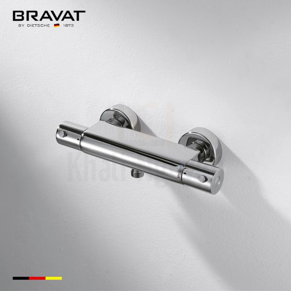 Bộ chuyển đổi nhiệt độ sen tắm Bravat F93984C-01B