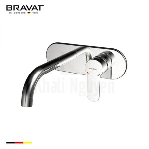 Vòi Lavabo Bravat P69177C-ENG Nóng L?nh G?n T??ng