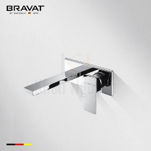 Vòi Lavabo Bravat P69183C-ENG G?n T??ng Nóng L?nh