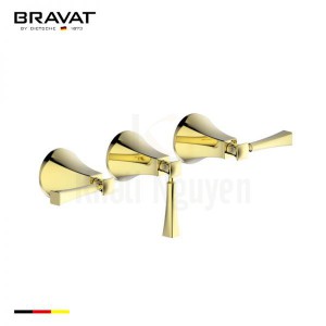 B? ?i?u ch?nh nhi?t ?? vòi x? b?n và vòi sen Bravat P69225BAF-ENG