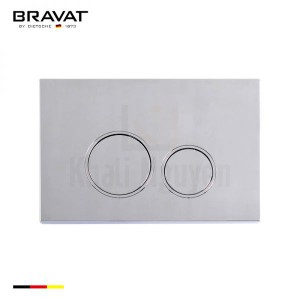Nút Nhấn Xả Bồn Cầu Treo Tường Bravat P69230CP-ENG
