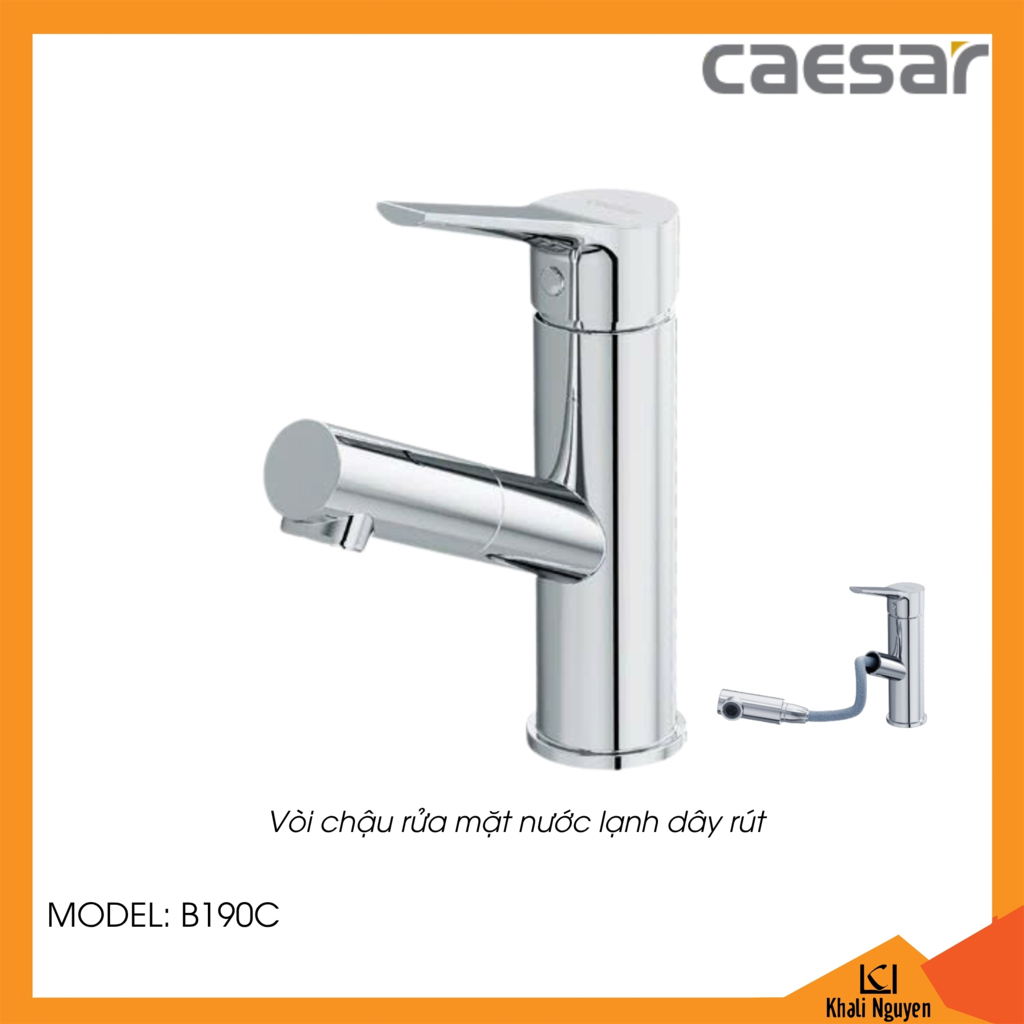 Vòi lavabo Caesar B190C
