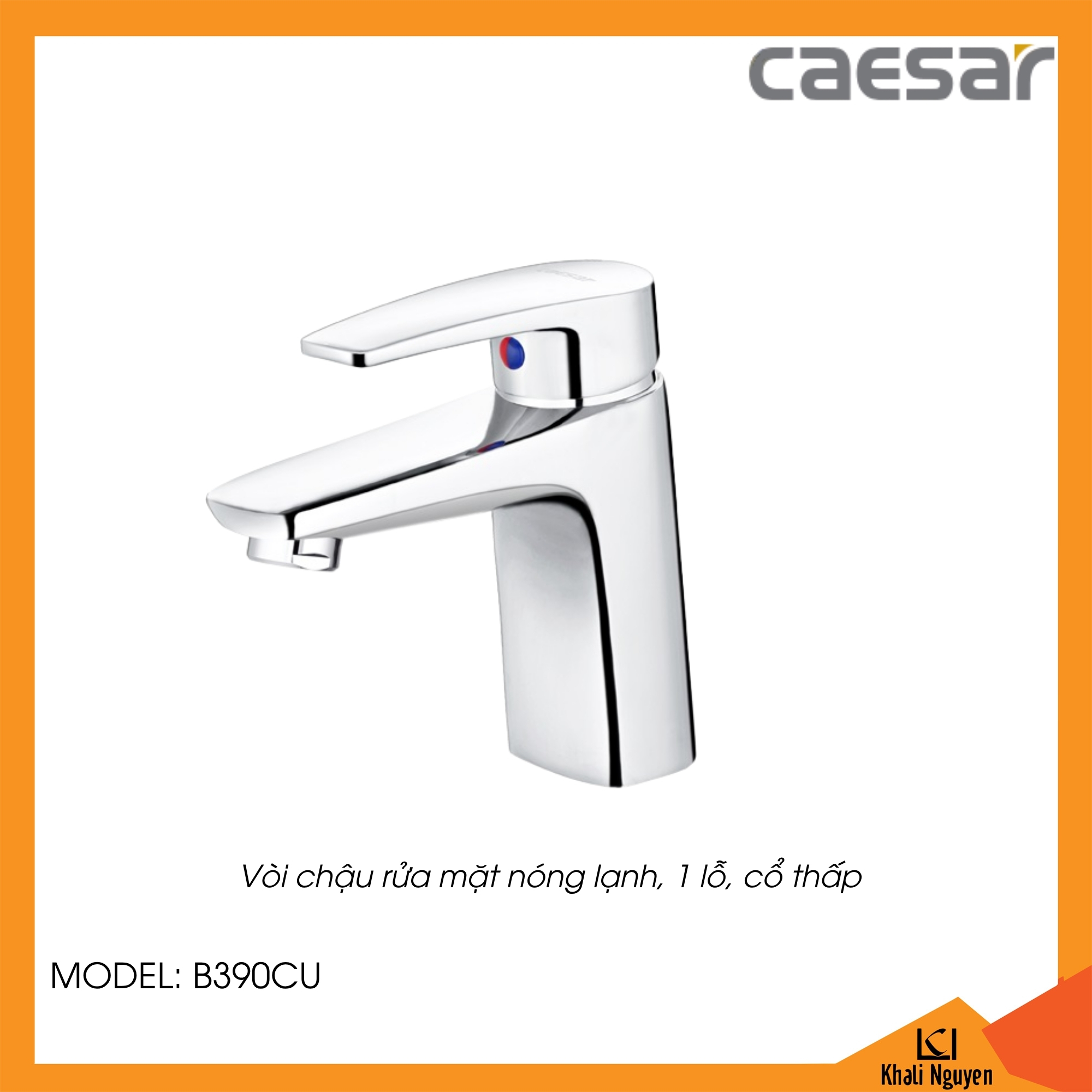 Vòi lavabo Caesar B390CU