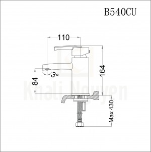 Bản Vẽ Kỹ Thuật Caesar B540CU 