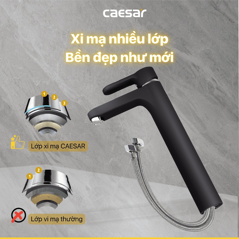 Vòi lavabo Caesar B571CBU - hình 4