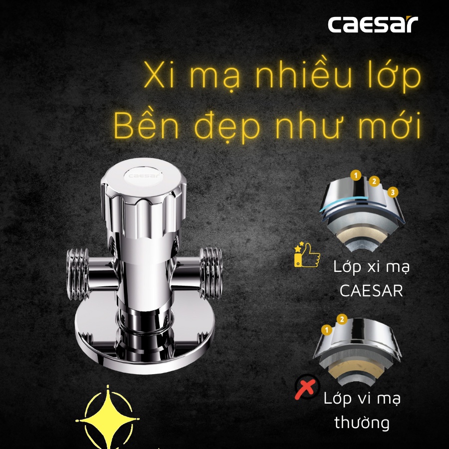 Van khống chế chữ T Caesar BF428