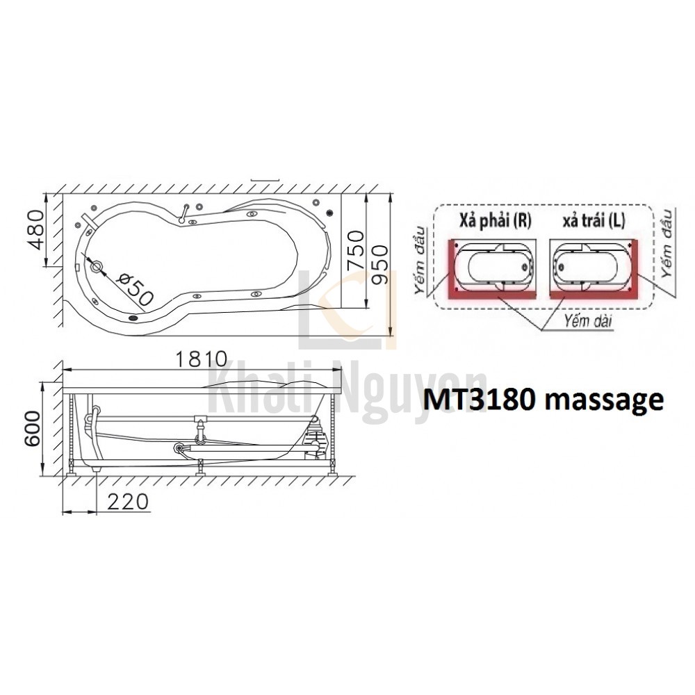 Bản vẽ kỹ thuật CAESAR MT3180AL(R)