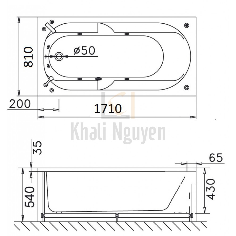 Bản vẽ kỹ thuật CAESAR MT0370