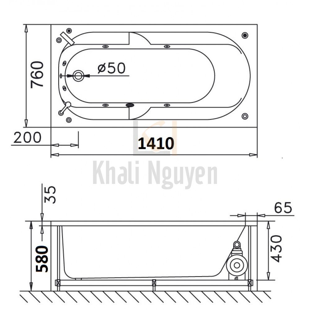 Bản vẽ kỹ thuật CAESAR MT0440