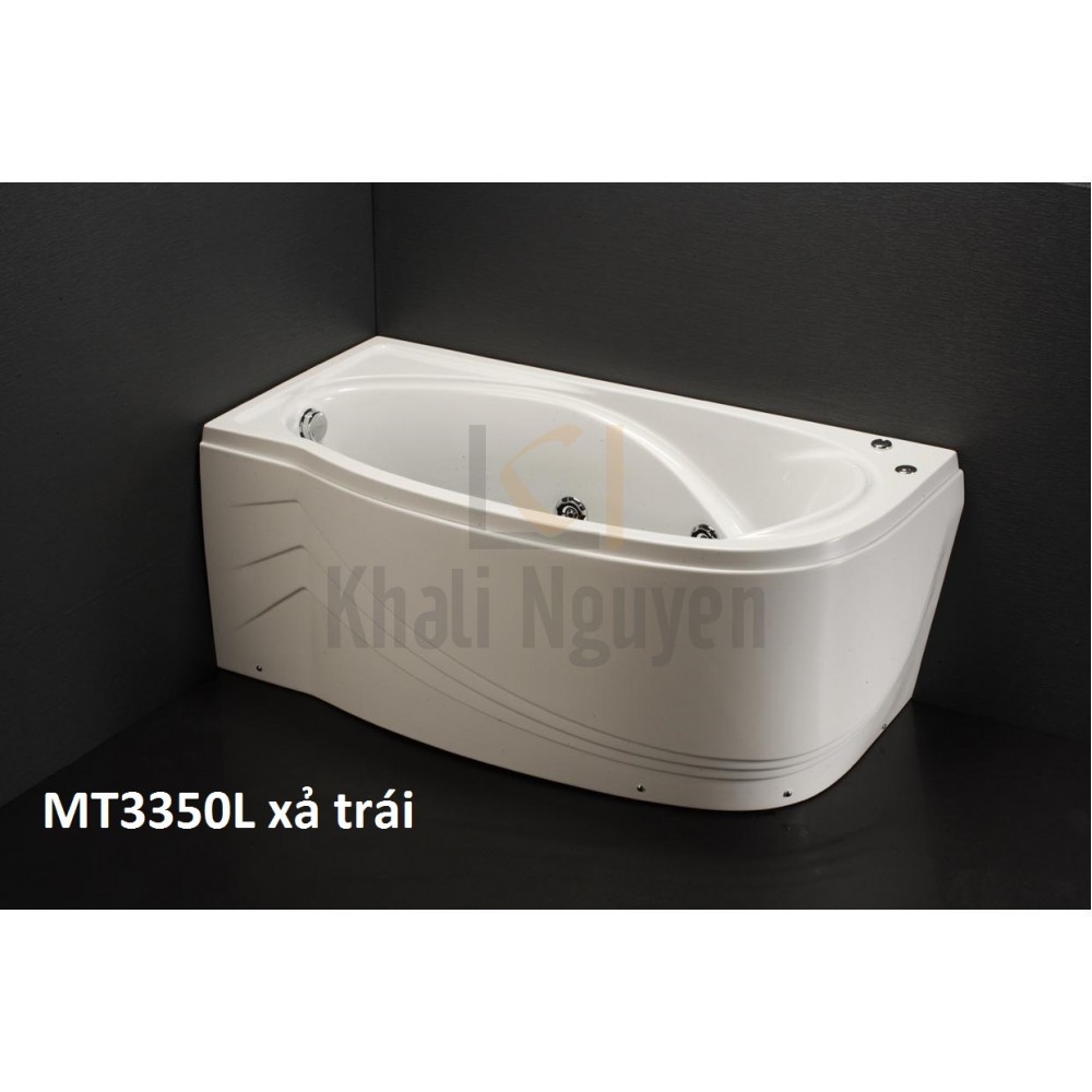 Bồn Tắm Massage 1.5M Chân Yếm CAESAR MT3350L/R