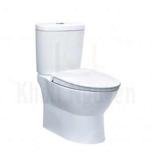 Bồn Cầu 2 Khối Caesar CD1320 Nắp Đóng Êm