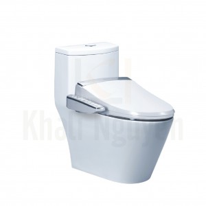 Bồn Cầu 1 Khối Caesar CD1363/TAF200H Nắp Rửa Điện Tử