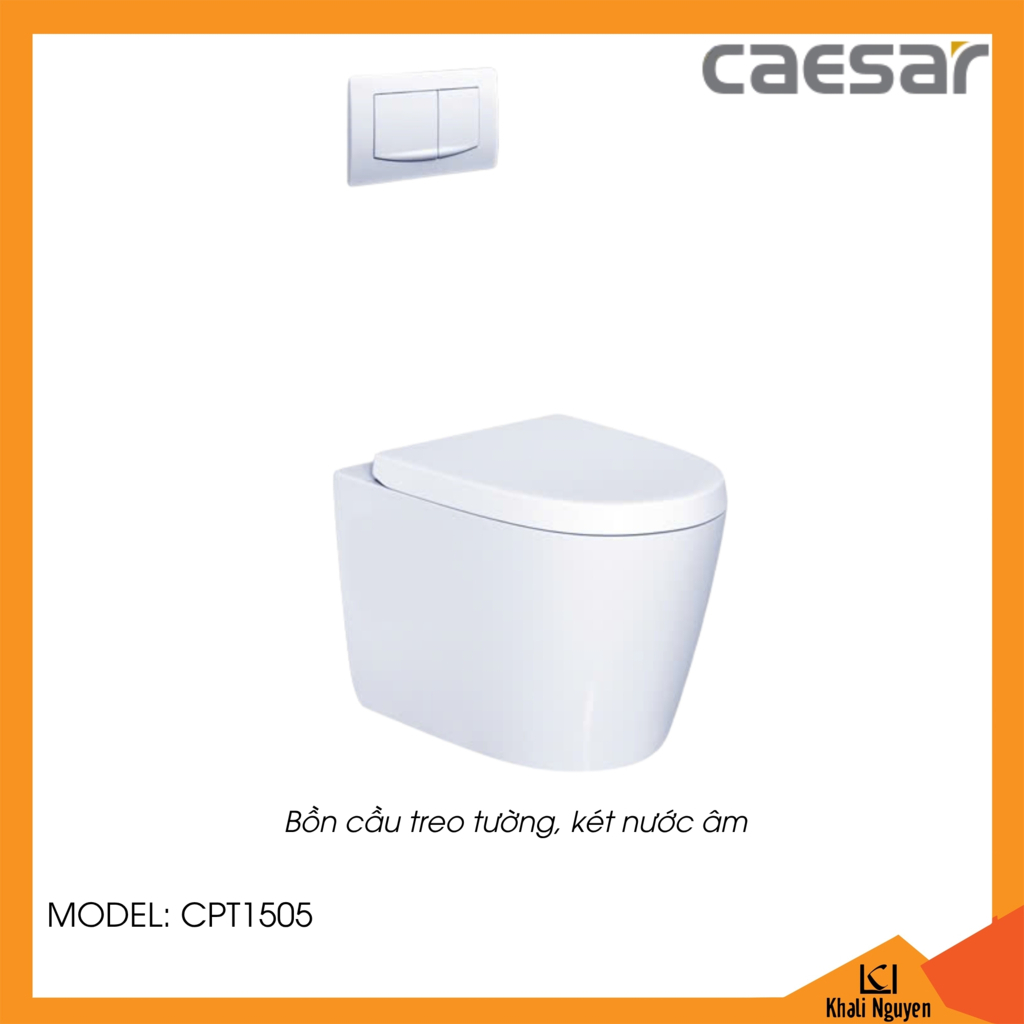 Bồn cầu treo tường Caesar CPT1505