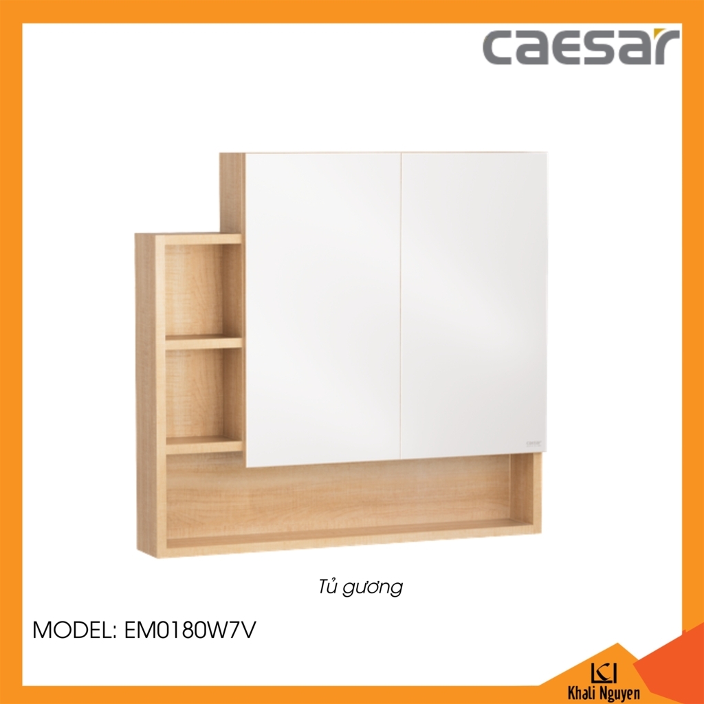 Tủ gương Caesar EM0180W7V