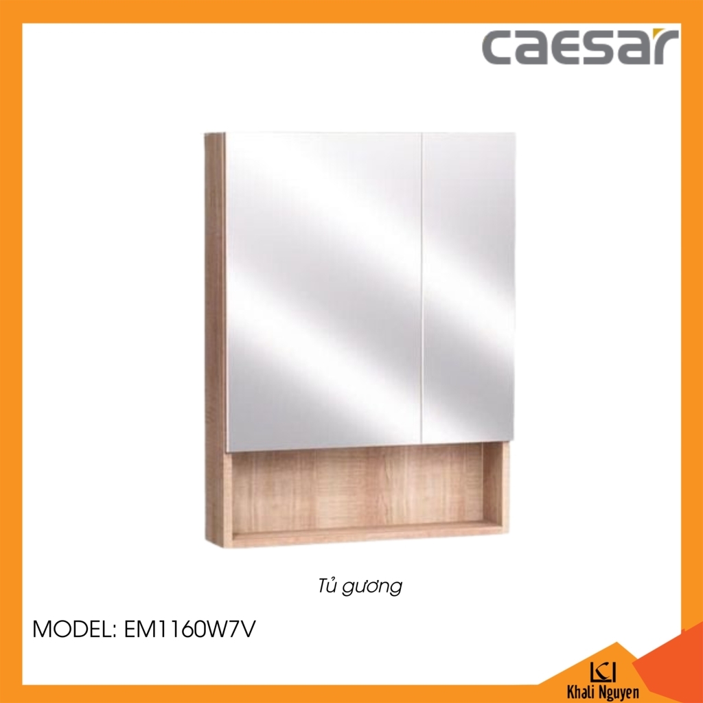 Tủ gương Caesar EM1160W7V