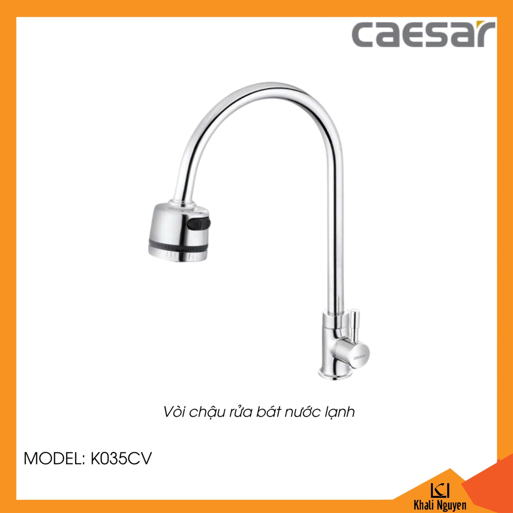 Vòi bếp nước lạnh Caesar K035CV