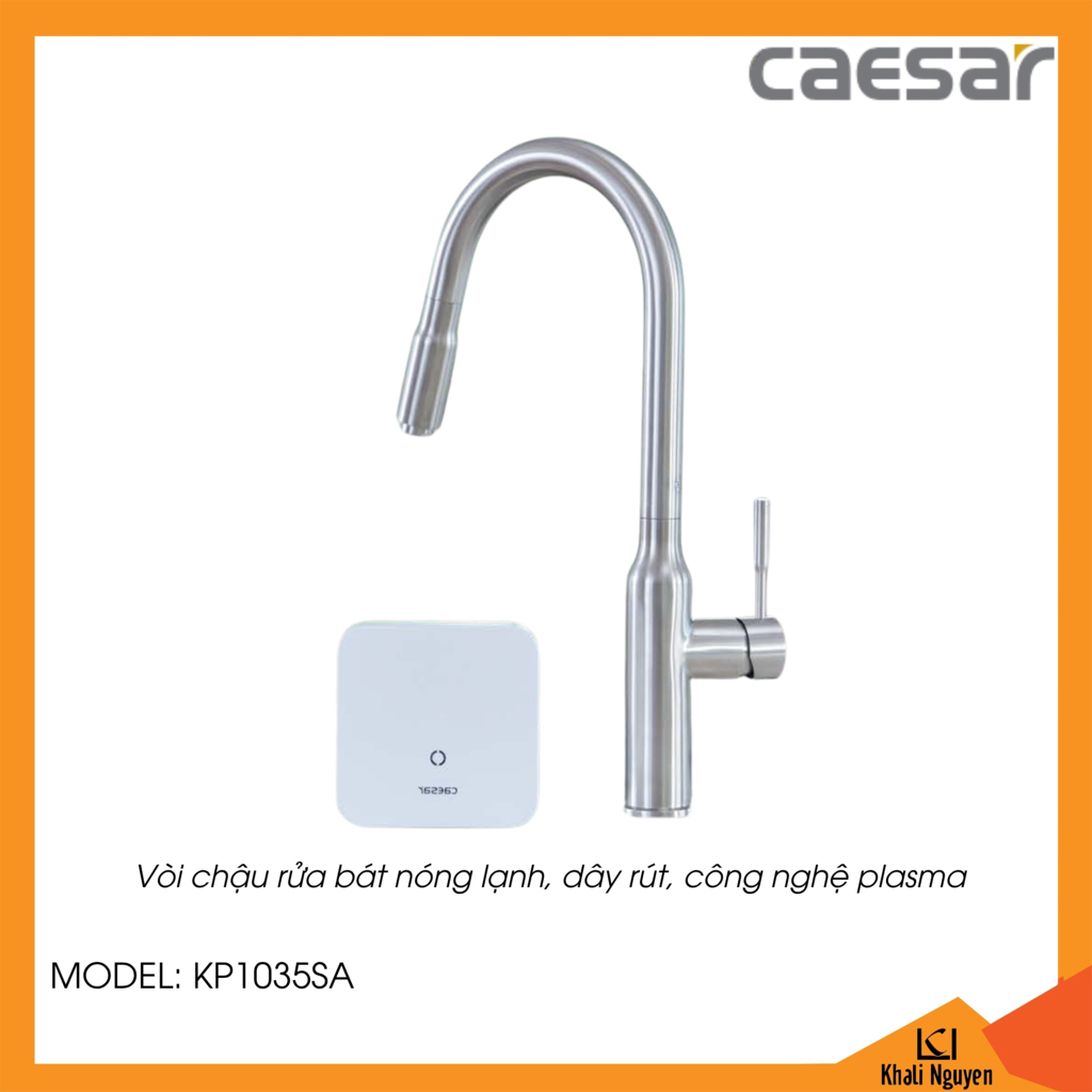 Vòi bếp nóng lạnh Caesar KP1035SA