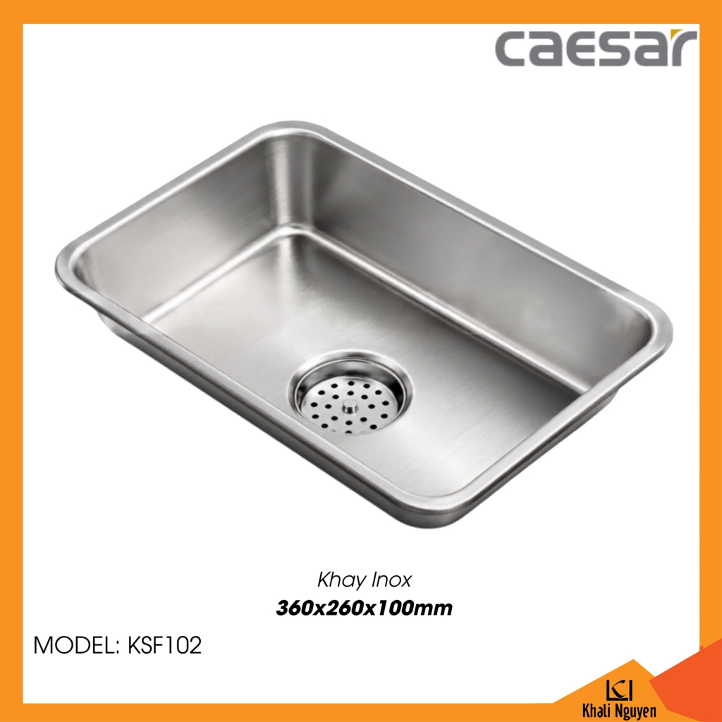 Phụ kiện khay inox Caesar KSF102
