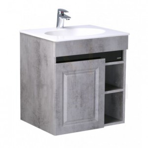 Bộ Tủ Lavabo Caesar L5024/EH05024ASV Màu Xám