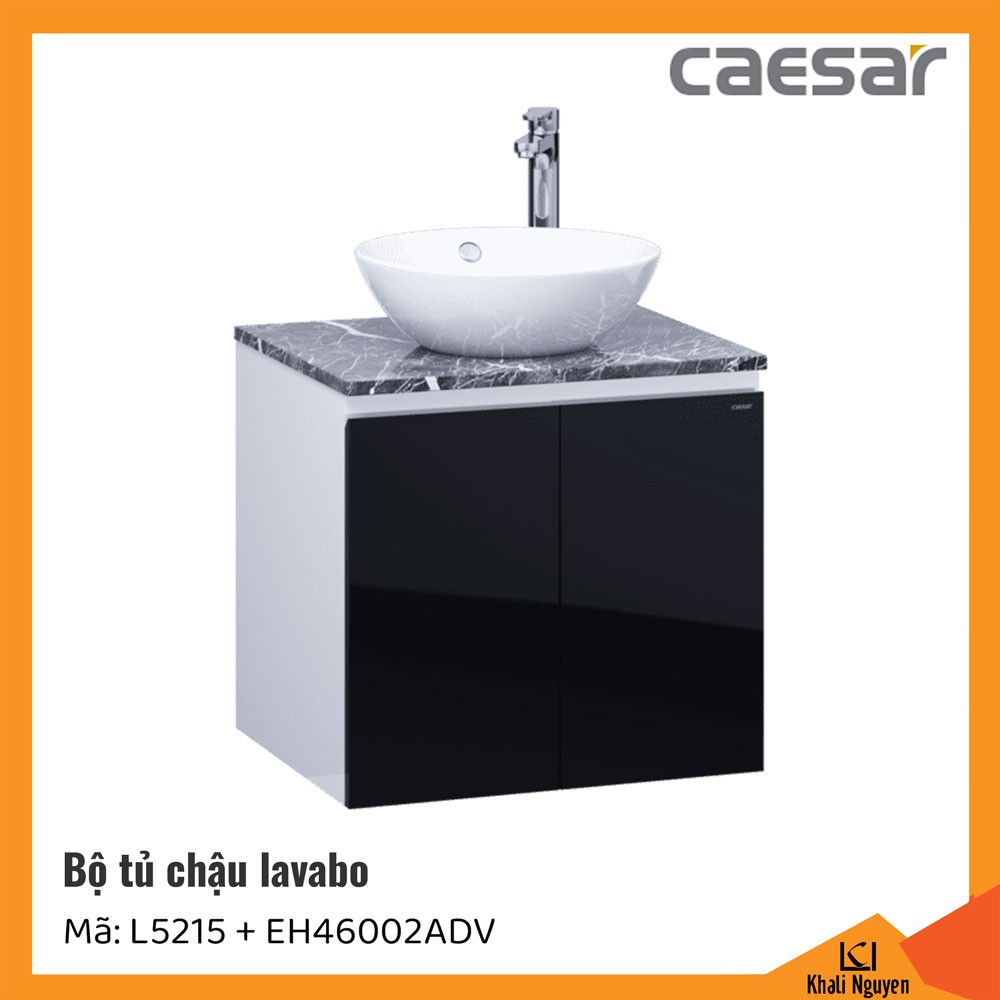 Bộ tủ chậu lavabo Caesar L5215+EH46002ADV
