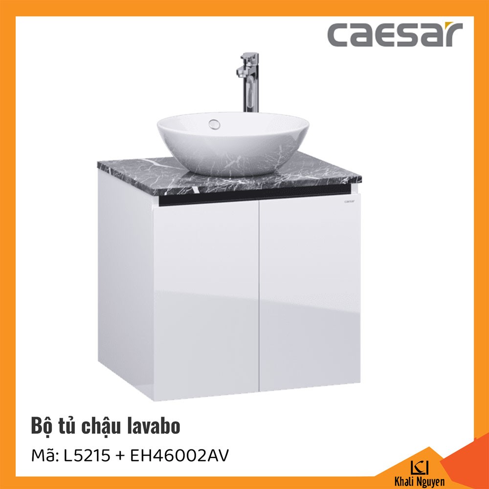 Bộ tủ chậu lavabo Caesar L5215+EH46002AV