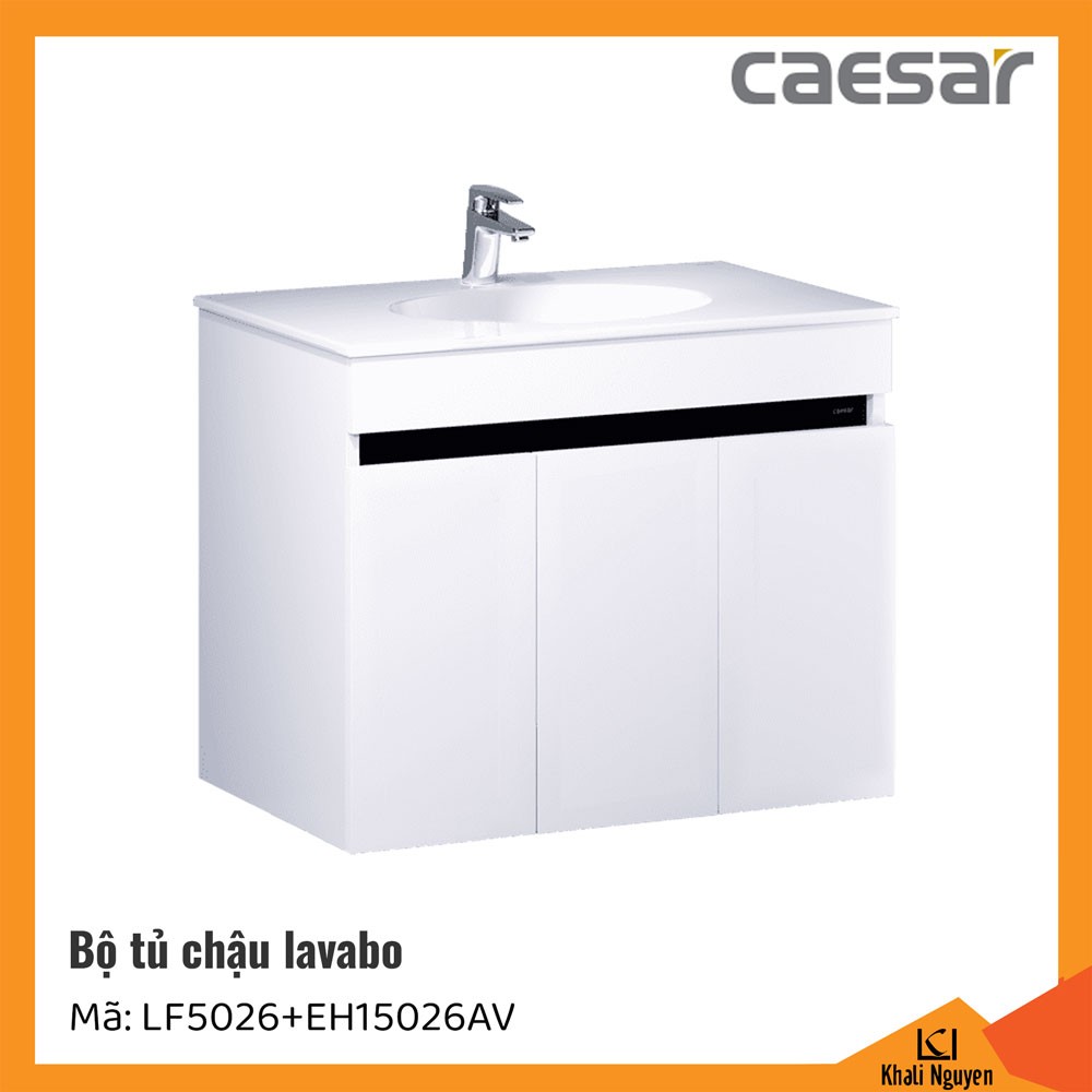Bộ tủ chậu lavabo Caesar LF5026+EH15026AV