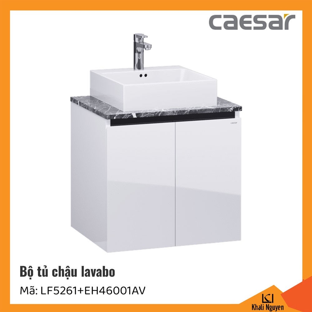 Bộ tủ chậu lavabo Caesar LF5261+EH46001AV