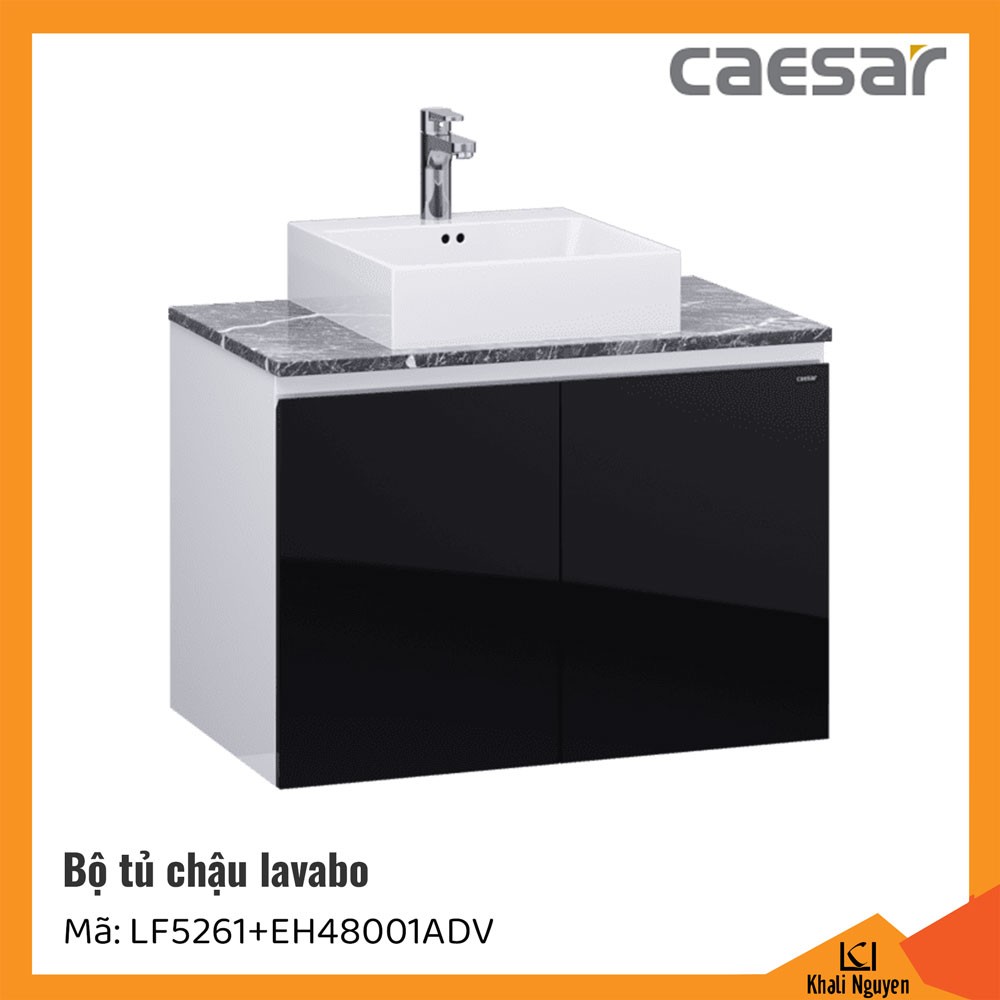 Bộ tủ chậu lavabo Caesar LF5261+EH48001ADV
