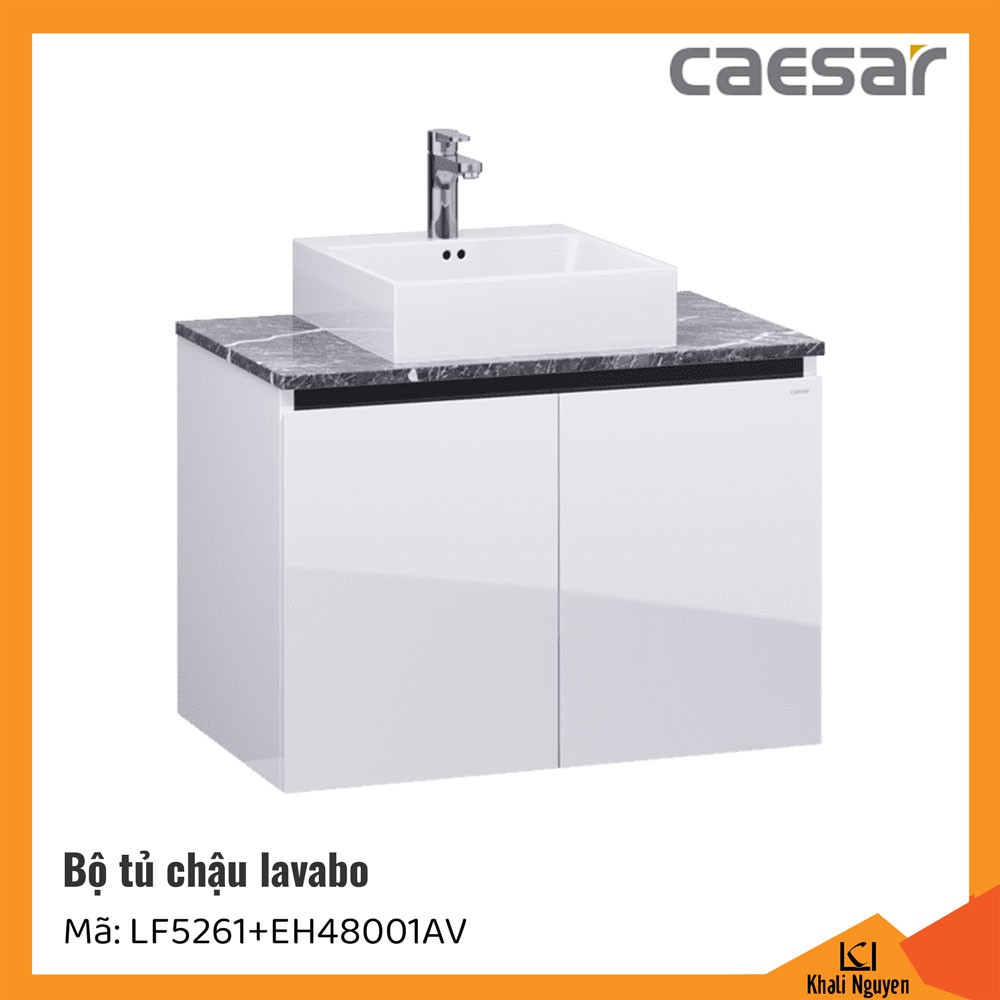 Bộ tủ chậu lavabo Caesar LF5261+EH48001AV