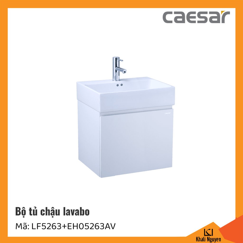 Bộ tủ chậu lavabo Caesar LF5263+EH05263AV
