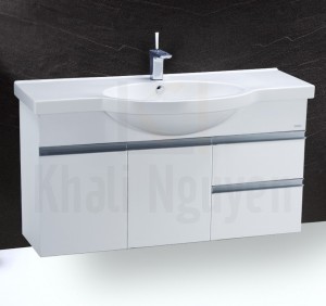 Bộ Tủ Lavabo Caesar LF5324/EH05324AV Treo Tường