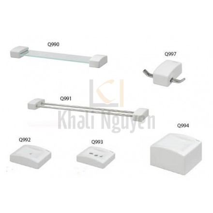 Bộ Phụ Kiện 6 Món Sứ Caesar Q990A6