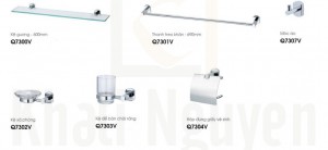 Bộ Phụ Kiện Inox 6 Món Caesar Q7300-A6