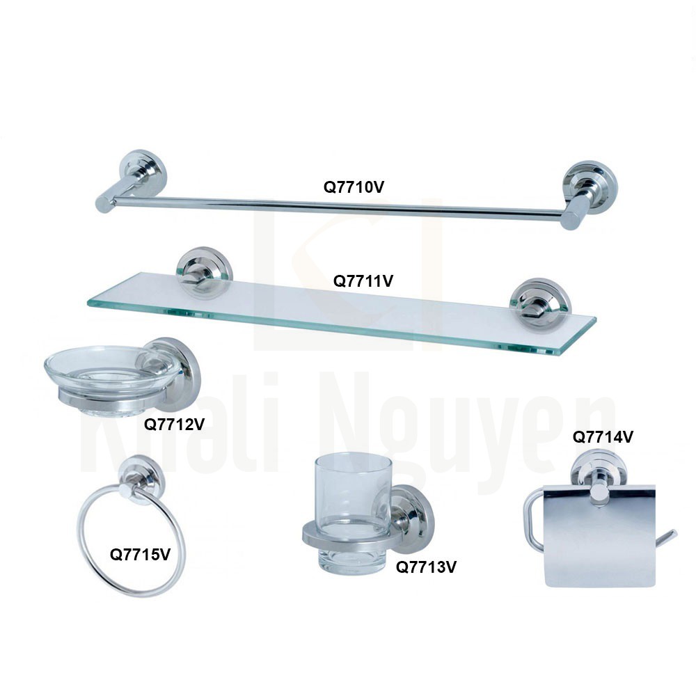 Bộ Phụ Kiện Phòng Tắm Caesar Q7710-A6