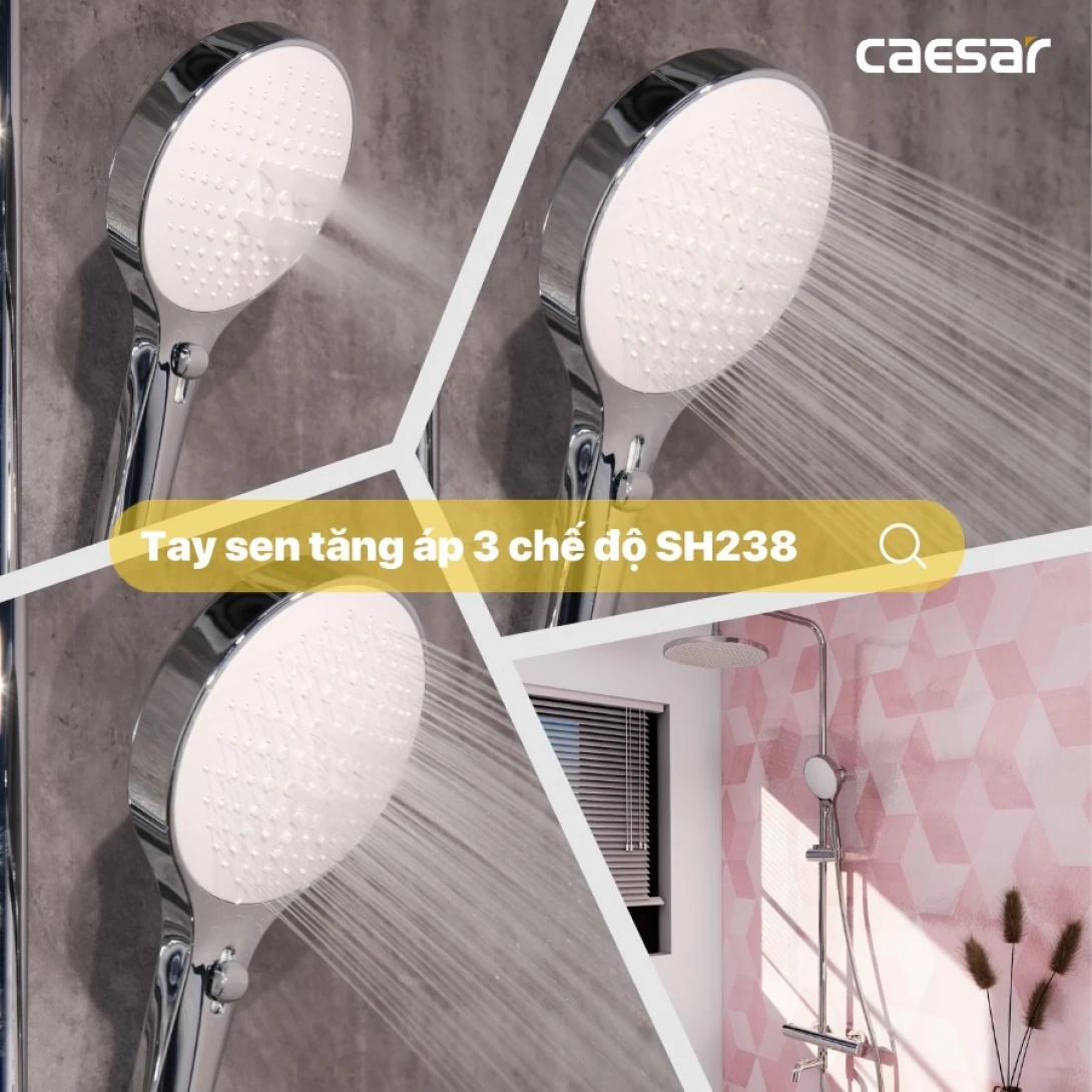 Chức năng tay sen Caesar SH238