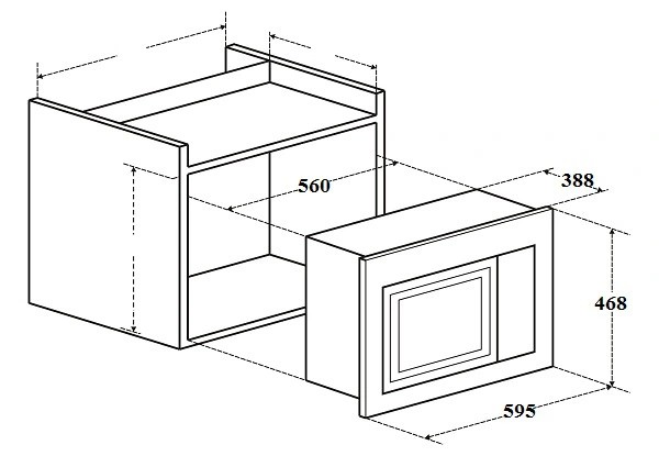 Bản Vẽ Lò Vi Sóng Canzy CZ-28GS