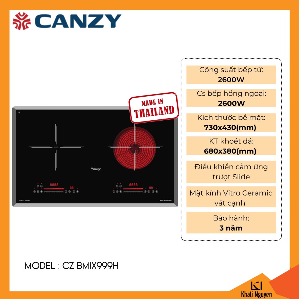 Bếp điện từ Canzy CZ BMIX999H
